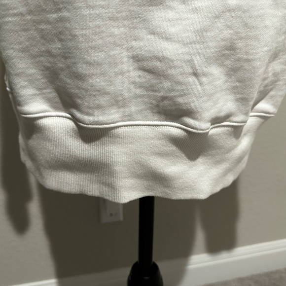 Michael Kors New Michael White Rhinestone Logo Sweatshirt Dress size Large - Picture 4 of 7